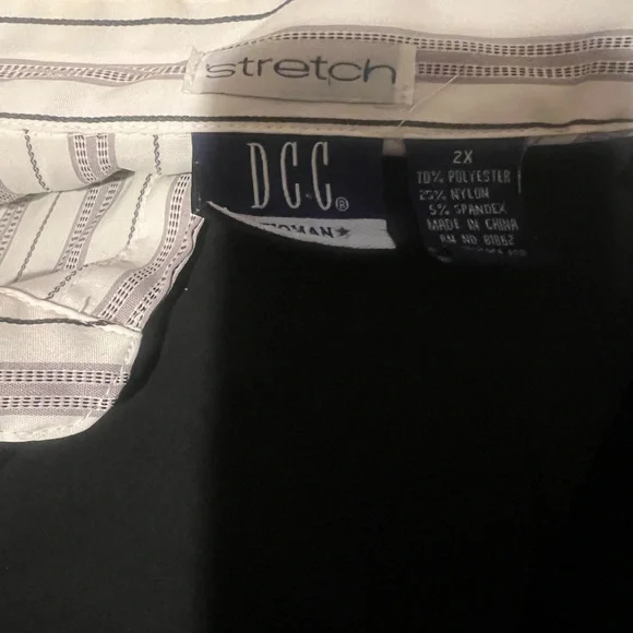 Classic Striped Blouse - White and Gray - Picture 3 of 3